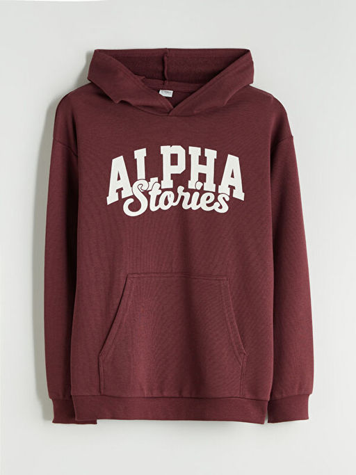 Kap??onlu Erkek ?ocuk Sweatshirt