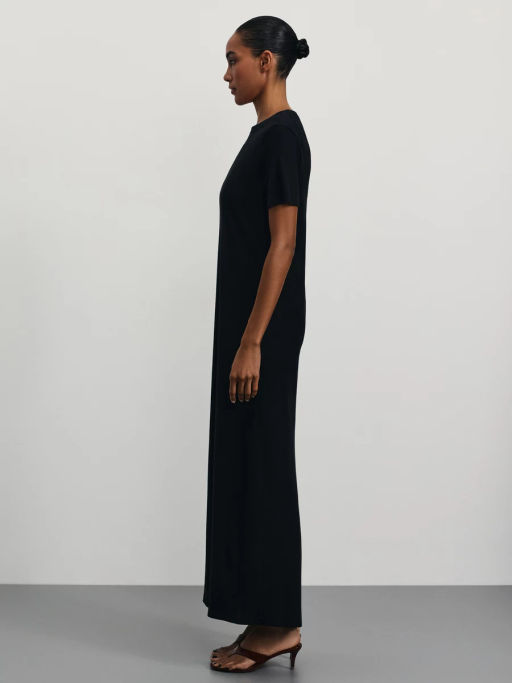 Платье-футболка длины макси / Zarina  фото 3