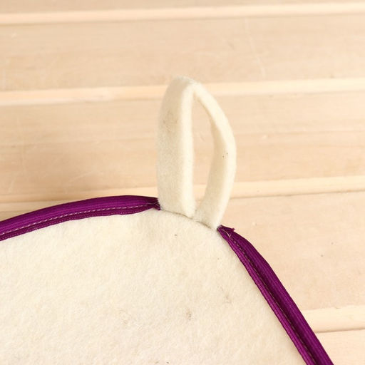 Коврик для бани светлый, с цветной окантовкой МИКС - Добропаровъ фото 5