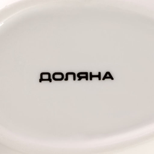 Подставка под ложку Доляна «Коты-аристократы», 21.5×7.5 см, фарфор, белая