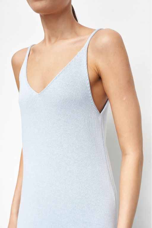 Платье Cotton Light Blue - Erist store фото 4