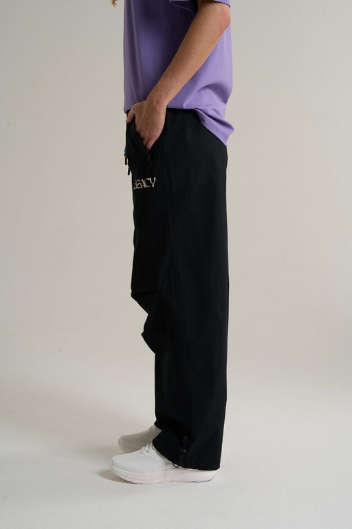 Брюки текстильные Черный KAI Woven Casual Pants - Anta фото 7