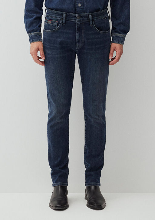 Jake Mavi Black Soluk Gece Mavisi Jean Pantolon  фото 3