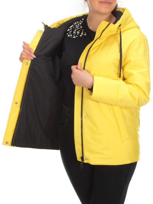 2255 YELLOW Куртка демисезонная женская Flance Rose (100 гр. синтепон) - Fashion фото 9