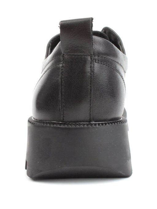 03-DYL101-1 BLACK Полуботинки женские (натуральная кожа)