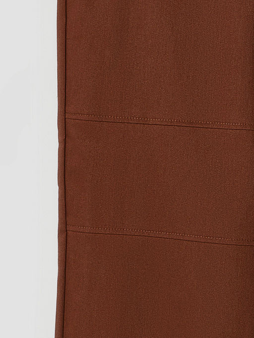 Брюки для мальчиков коричневые прямого кроя - Mark formelle фото 7