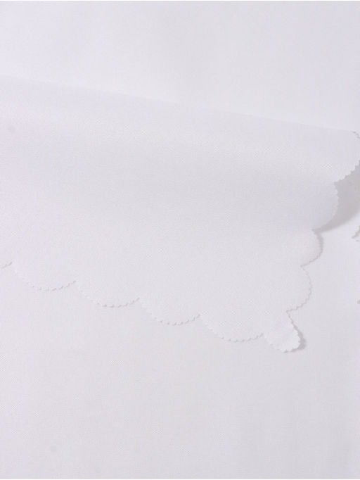 Скатерть «Доляна», однотонная, белая, 140×260 см