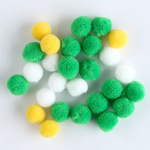 Аппликация помпошками Лама и кактусы размер 30 30 см, клей 30 мл - Simaland фото 5