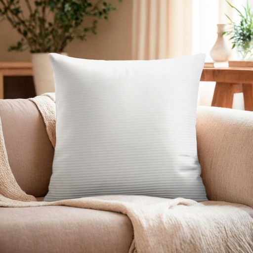 Чехол на подушку Этель Velour 43*43 см, цв.белый, 100% полиэстер