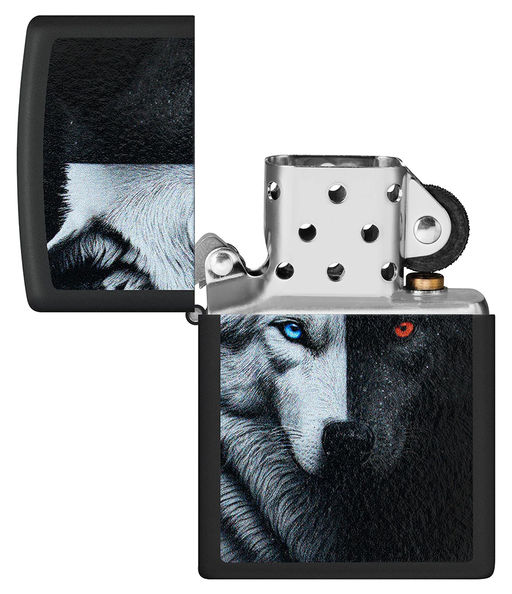Зажигалка ZIPPO Два волка | Two Wolves 46694  фото 4