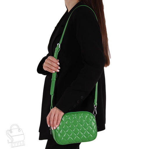 Сумка женская кожаная 0703C green Polina&Eiterou/30  в Новосибирске