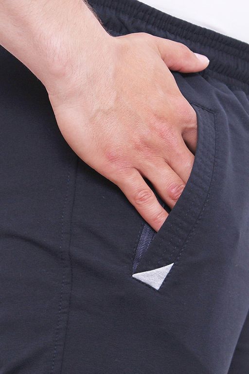 Спортивные брюки Футер 2-х ниточный, 75% хлопок, 20%  полиэстер, 5%  лайкра - Relay фото 3