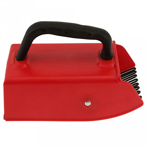 Марья (Maria) Комбайн (контейнер) плодосборник Финский M для ягод, 22х13х13,5см, с заслонкой, пластик/металл/обрезиненная ручка (подходит для всех типов ягод), цвет - красный (Китай) - Домашняя мода фото 5