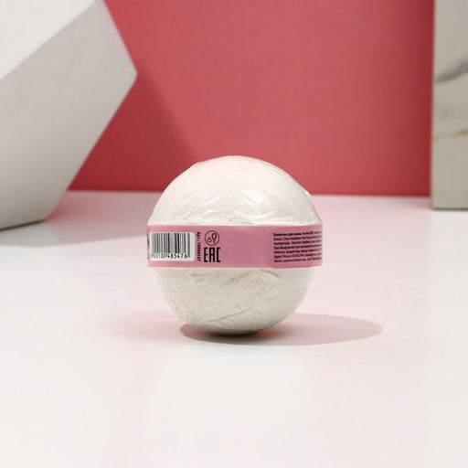 Цена за 2 шт. Бомбочка для ванны Love, 130 г, аромат сочного кокоса, Чистое счастье  фото 3