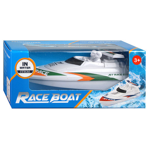 Лодка "Синее море" на батарейках, в коробке