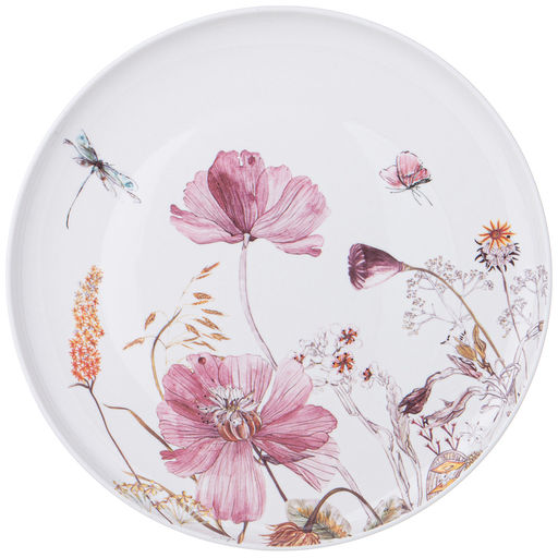 Цена за 4 шт. ТАРЕЛКА ОБЕДЕННАЯ LEFARD FLOWERS 27 СМ (МАЛ.УП.=4ШТ./КОР=24ШТ.)