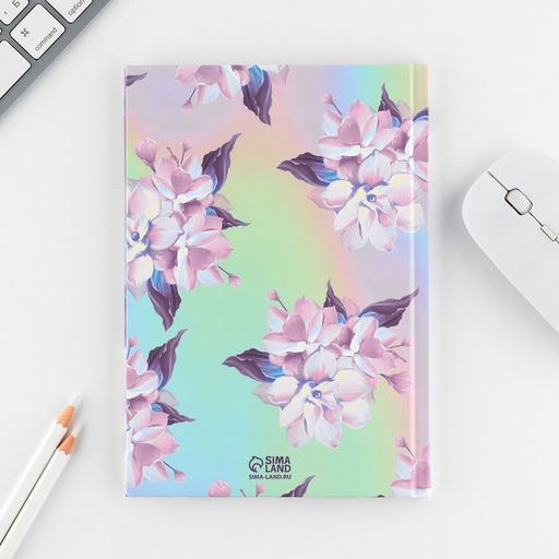 Подарочный набор Расцветай: ежедневник 80 листов и ручка