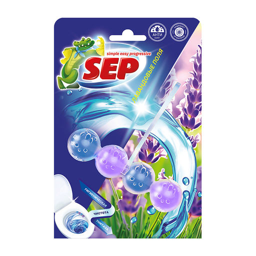 SEP подвесной блок д/унитаза 50гр Лавандовые поля