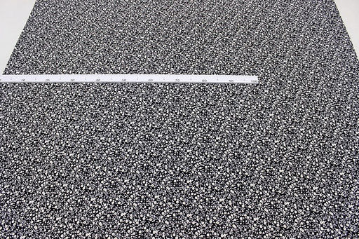 Штапель Лёгкость цв. черный, ш.1.44м, вискоза-100%, 110гр/м.кв - Купава фото 5