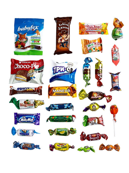 Новогодний подарок, сладкий, детский Ну Погоди!, конфеты, 500 г - Simaland фото 8