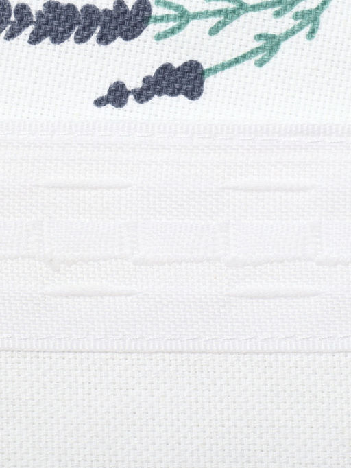 Комплект штор для кухни с подхватами Этель Полевые цветочки, 150?180 см - 2 шт., рогожка 176 г/м?