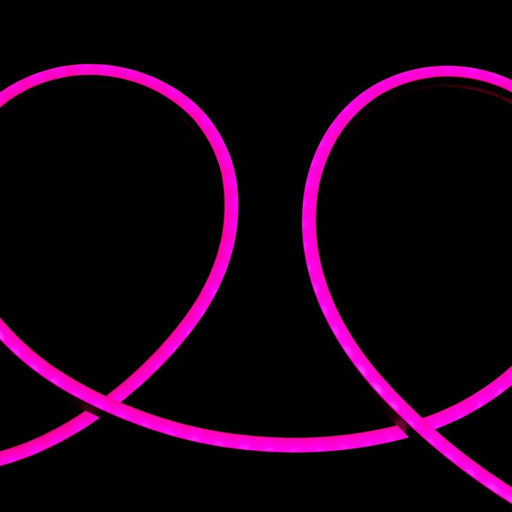 Гибкий неон Luazon Lighting 6?12 мм, IP65, 5 м, SMD2835, 120 LED/м, 12 В, свечение розовое  фото 3