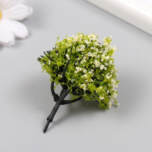 Цена за 2 шт. Искусственное растение для творчества пластик «Цветущая яблоня», 6 см