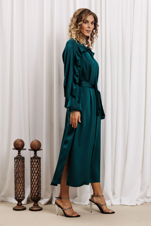 Платье Gizart 5432 морская волна