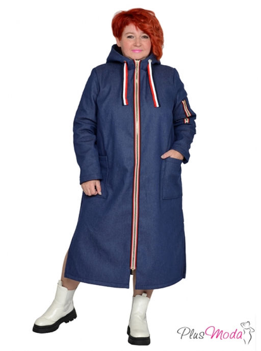 Пальто Модель №1771 размеры 44-84 - Plusmoda фото 20