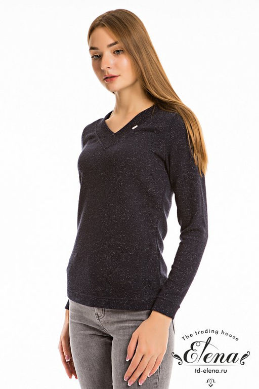 Джемпер М321175а Синий - Елена фото 3