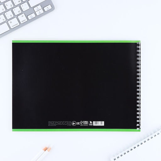 Альбом для рисования на гребне А4, 32 листа Смайл - Simaland фото 4