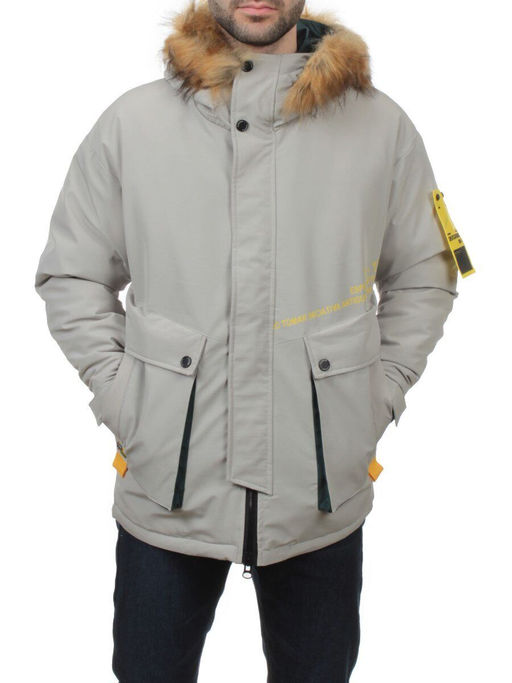 2170 GRAY BEIGE Куртка мужская зимняя облегченная (150 гр. холлофайбер) - Fashion фото 2
