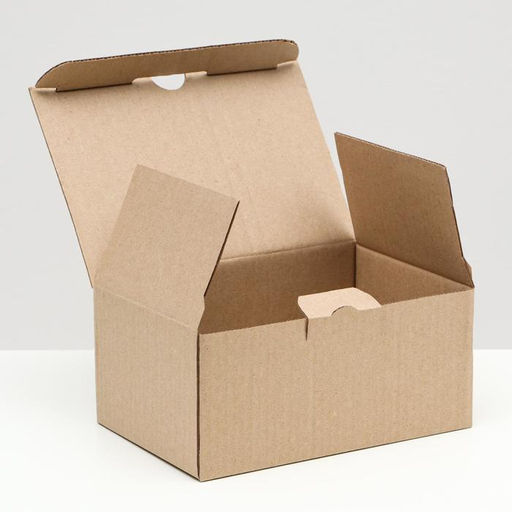 Цена за 3 шт. Коробка-пенал, бурая, 22 х 15 х 10 см - Simaland фото 2