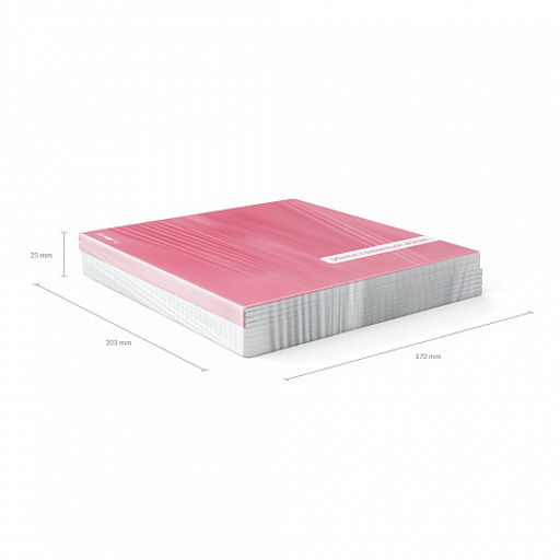 Цена за 6 шт. Тетрадь общая ученическая с пластиковой обложкой на скобе ErichKrause Classic ассорти, Иностранный язык, 48 листов, клетка  фото 8