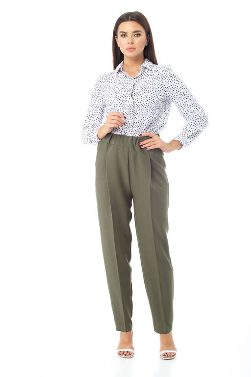 Брюки ANELLI 895 хаки  фото 3