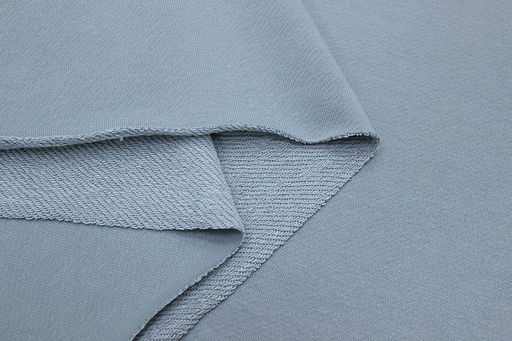 Футер-петля диагональ 3-х нит. цв.Серо-голубой, ш.1.8м, Пенье, хлопок-65%, п/э-35%, 340гр/м.кв - Купава фото 3