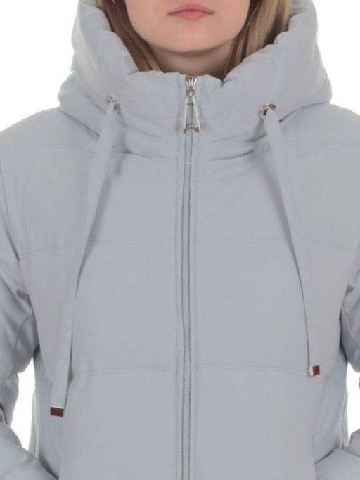 235 LT. BLUE Пальто зимнее женское (200 гр. холлофайбер) - Fashion фото 4