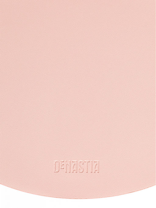 Салфетка сервировочная D38, 1 штука розовый ПВХ - Denastia фото 5
