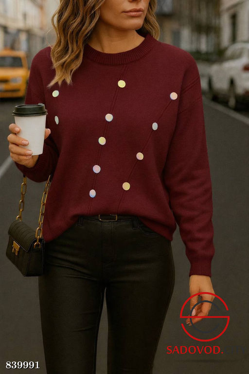 Кофта женская с принтом - Bruno фото 4