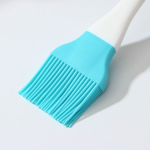 Кисть Доляна Профи, 22 см, цвет голубой фото 2