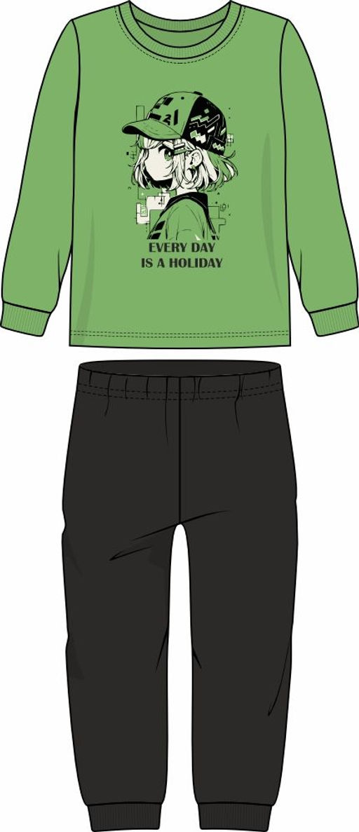 Пижама для девочки 91324 Lets go - Let's go фото 7