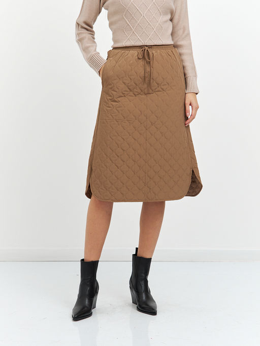 юбка стеганая с разрезами по бокам - Glenfield фото 2