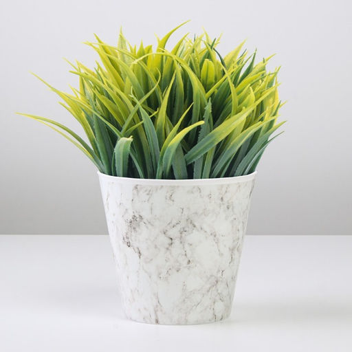 Кашпо для цветов «Мрамор», 0,8 л