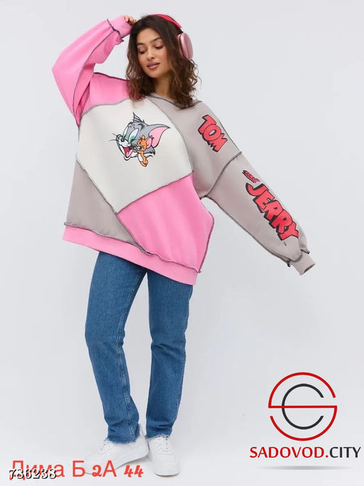 Женская толстовка с мехом - Bruno фото 6