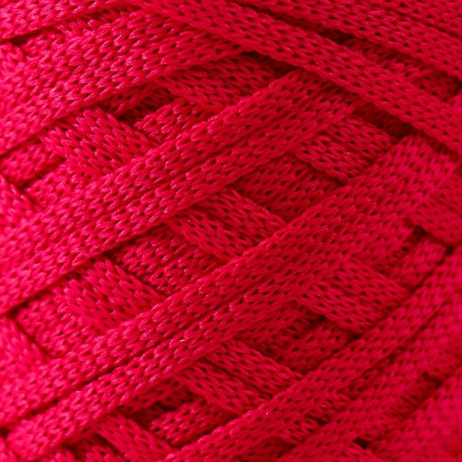 Шнур плоский3 мм полиэфирный в клубках 100м/170г (+/- 5%) малина-94 - Simaland фото 3