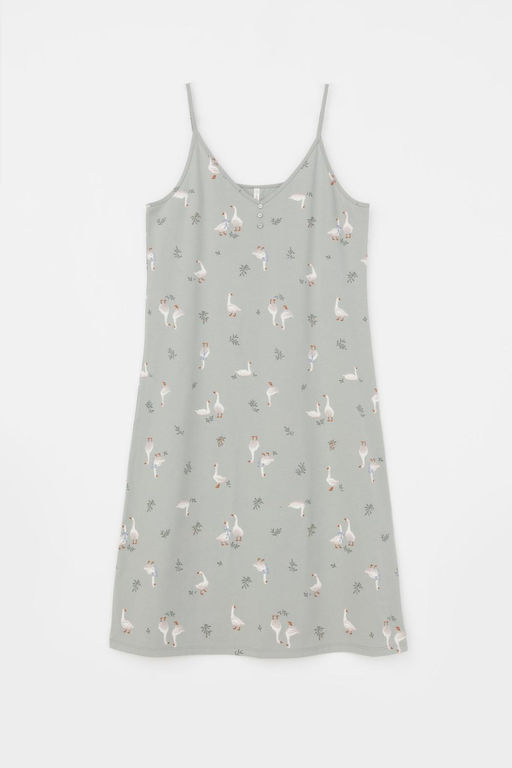 VERY NEAT _ Е 10002/горный шалфей,гуси сорочка жен фото 2