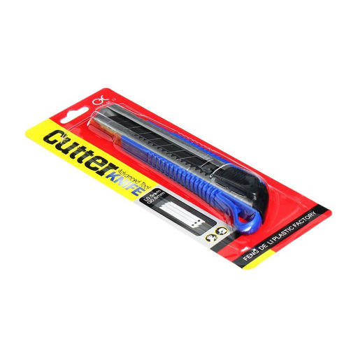 Нож канцелярский с лезвием 18 мм, с металлическими направляющими, с фиксатором, МИКС - Calligrata фото 7