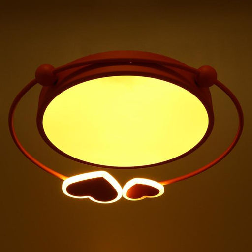 Светильник с ПДУ 1767/3 LED 50 Вт 3000-6000К диммер розовый 48?54?6 см BayerLux