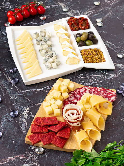 Набор д/сервировки сыра 27,5*26*1,7 см Айсберг блюдо + разделочная доска - Elan gallery фото 28