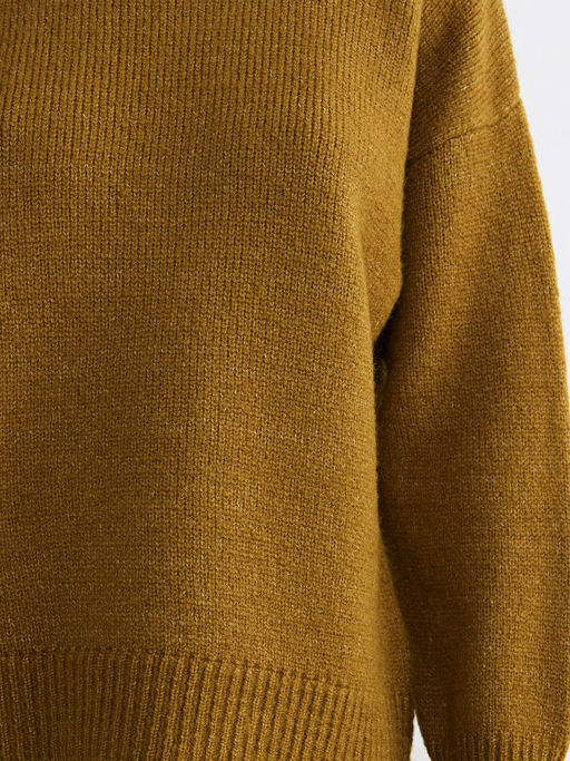 Bisiklet Yaka Kad?n Triko Kazak